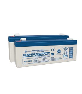 Pack Batteries 12 V - 2.9A pour S Line