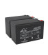 Pack batteries 12V Leoch/Powersonic 14A