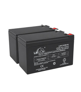 Pack batteries 12V Leoch/Powersonic 14A