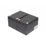 Pack batteries 12V Leoch/Powersonic 14A