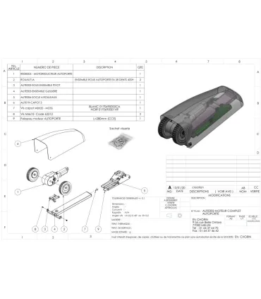 Moteur complet Autoporte 3