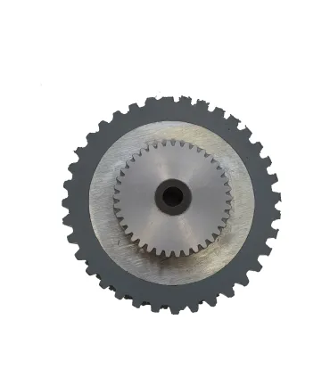 Roue complète centrée 38 dents
