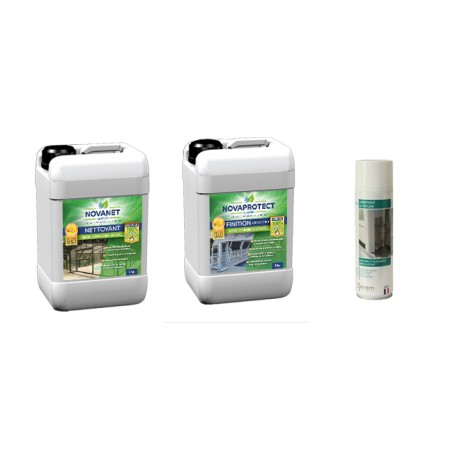 Kit produits nettoyage/protection 2kg